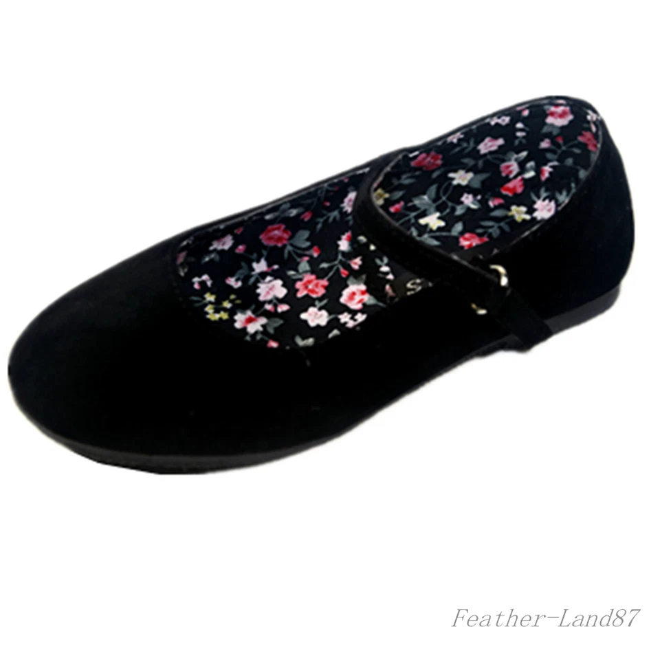 Nuevos zapatos escolares sin cordones Mary Jane planos informales cómodos de ballet Mary Jane para niñas jóvenes niños  Foto 1 de 1