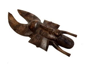 Afrikanische Holzmaske SENUFO (?) - Bild 1 von 8