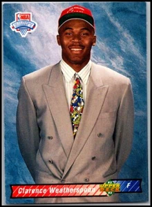 Clarence Weatherspoon 1992-93 UD Upper Deck #5 - Rookie RC ¡Envío gratuito! - Imagen 1 de 2