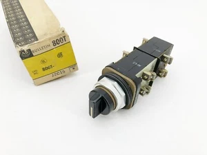 New AB Allen Bradley 800T-J2C15 Ser. N Selector Switch 600VAC 3 Position - Picture 1 of 8