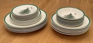 Lote de 6 platos de cena, ensalada, postre/cereal/sopa Spode Christmas Tree - Imagen 1 de 16