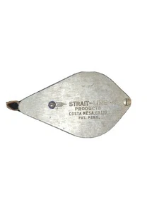 Vintage USA Strait-Line Chalk Reel Tool | Carpentry Woodworking Tools Plumb Bob - Picture 1 of 4
