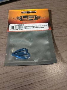 Yeah Racing Aluminum Body Wing Protector Blue 2pcs 1:10 RC Cars XQ1S #YA-0278BU - Picture 1 of 1