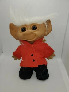 Wishnik Troll 8" Doll Uneeda 1980s Canadian Mountie - Picture 1 of 4