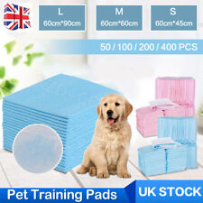 50/100/200 Large Puppy Training Pads Toilet Pee Wee Mats Pet Dog Cat Absorbent