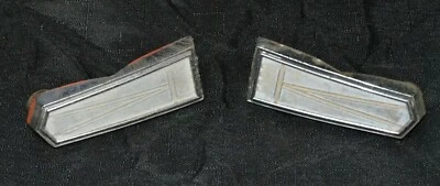 FORD 1966 GALAXIE 500 Front Fender Emblem Badge Trim  C6AB-16188-B Left Right - Image 1 of 4