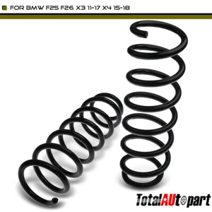 2 Coil Springs Rear Left & Right Sides for BMW F25 X3 F26 X4 11-18 Sport Utility - Bild 1 von 8