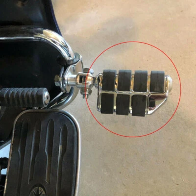 Motorcycle Highway Foot Pegs Rests Pedals For Honda Shadow GSXR ACE VT 1100 750 — 第 1/4 张图片