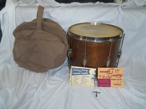 Tamburo rullante Slingerland Radio King" 3 strati in mogano vintage anni 50 - Foto 1 di 19