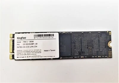Kingfast F8M2 128GB SSD Solid State Drive Card 2310DCS23BF-128 T2208W SM2259XT2 - Image 1 of 2