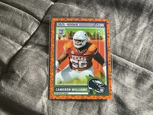 8252 2025 Panini Score-A-Treat RC Cameron Williams Philadelphia Eagles - Picture 1 of 1