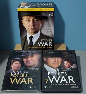 Foyles War The Home Front Files Sets 1-6 (DVD, 2013) 22-Disc + Set 7 & Inside FW - Bild 1 von 24