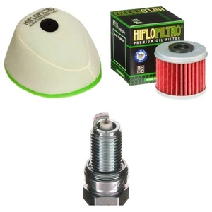 Service Kit For HM-Moto CRE-F 450 X 2005-2013 Air Filter Oil Filter Spark Plug - Picture 1 of 13