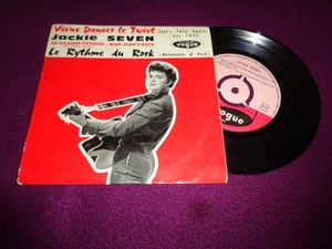 EP JACKIE SEVEN / VIENS DANSER LE TWIST +3 / VOGUE FRENCH PRESS 1961 ROCK TWIST - Picture 1 of 1