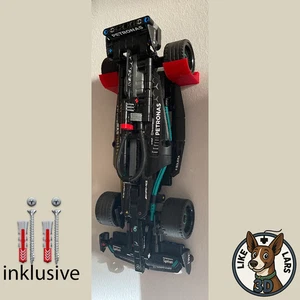 Wandhalterung Halterung passend für LEGO Technic Mercedes AMG F1 42165 - Bild 1 von 3