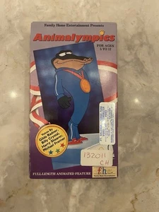 Animalympics VHS OOP FHE Gilda Radner, Billy Crystal Children's Olympics Cartoon - Picture 1 of 6