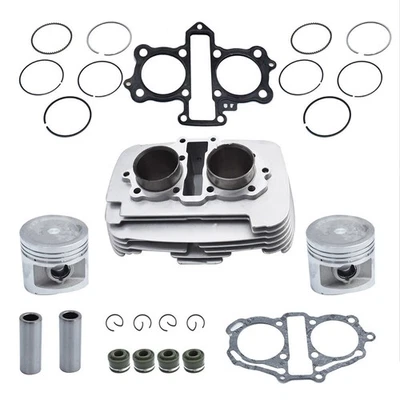For Honda Rebel 250 CMX250 1996-2015 Engine Cylinder Assembly Kit Piston Gasket Foto 1 de 4
