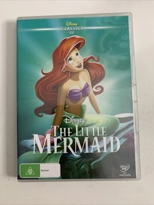 The Little Mermaid (DVD, 1989) Disney Animated Film Classic Region 4 - Picture 1 of 2