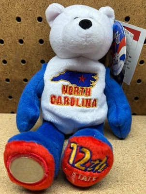 Moneda de cuarto de oso Limited Treasures North Carolina State nueva con etiquetas 12th State Foto 1 de 4