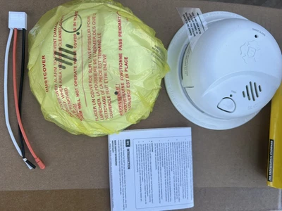 BBK First Alert SM 105-Advanced AC alarma de humo sensor de ionización DAÑOS lote de 2 Foto 1 de 4