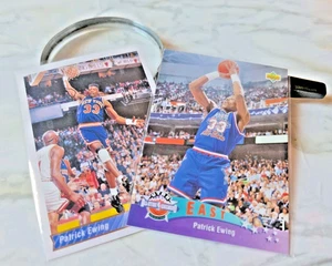 Set Of 2 Patrick Ewing Upper Deck Basketball Cards #130 1992 & #429 1993 NM - Picture 1 of 7