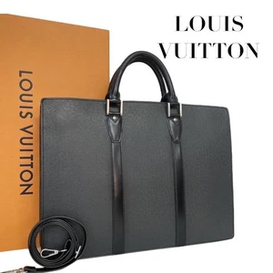 Louis Vuitton Taiga 2Way Porto Documain Rosan Business Bag 4584 - Picture 1 of 10
