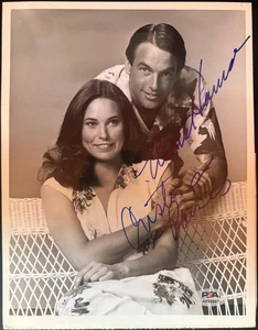 FOTO 8X10 FIRMADA AUTOGRAFIADA POR MARK HARMON CRISTINA RAINES FLAMINGO ROAD CERTIFICADO DE AUTENTICIDAD PSA - Imagen 1 de 6