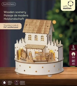 Handgefertigte Holz Musikdorf Carol Singers Tischdekoration - Bild 1 von 1