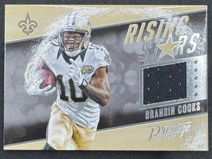 2017 Panini Prestige Brandin Cooks Rising Stars Relic #7 New Orleans Saints - Bild 1 von 2