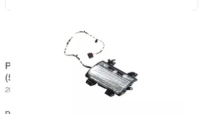 Luz de giro LED izquierda Mopar OEM 2018-2025 Jeep Wrangler Gladiator 55112885AH Foto 1 de 4