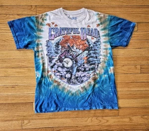 Vintage Liquid Blue GRATEFUL DEAD T-shirt! (Size L) - Picture 1 of 3