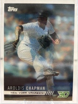 2018 Topps On Demand 3D Motion Aroldis Chapman #M-9 - Image 1 of 2
