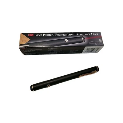 Puntero láser LP50 3M Red Lazer 1999 fabricado hasta 300 yardas latón 2 AAA Foto 1 de 4