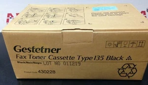 Gestetner Fax Toner Cassette Type 135 Black (430228) - Picture 1 of 6