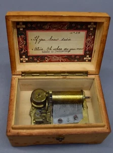 VINTAGE THORENS MUSIC BOX 2 -SONGS IF YOU KNEW SUSIE &ALICE OH WHERE ARE YOU NOW - Picture 1 of 8