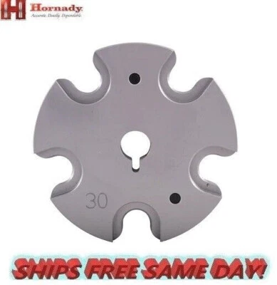 Hornady AP Progressive Press Shellplate #30 for 44 Spc, 44Mag, etc # 392630 - Image 1 of 4
