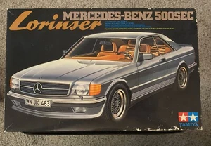 Tamiya Mercedes Benz 500SEC Lorinser 1:24 Plastic Model Kit Complete - Picture 1 of 8