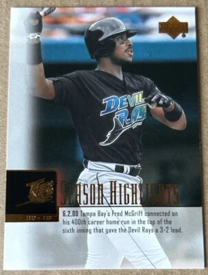 FRED McGRIFF HOF 2001 UPPER DECK SEASON HIGHLIGHTS Card #268 NM-MT Condition - Image 1 of 2