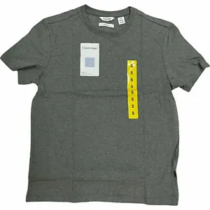 Calvin Klein Men's Cotton Crew Neck Breathable Liquid Touch T-shirt | E11 - Picture 1 of 12