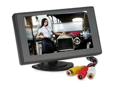 BW 4.3'' Color TFT Car Monitor Support 480 x 272 Resolution + Car Rear-View M... - Image 1 of 4
