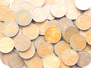 LOT GERMAN Coins 100x 1 REICHSPFENNIG 1924- 1936 Copper WEIMAR 3RD Reich Pfennig - Picture 1 of 10