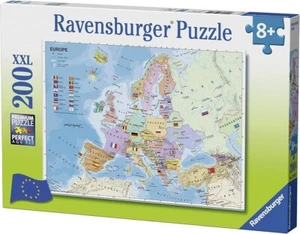 Ravensburger 200 Piece Jigsaw Puzzle - Map Of Europe - Picture 1 of 1