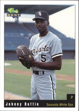 1991 Sarasota White Sox Classic/Best #9 Johnny Ruffin