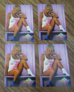 Andrea Mounilov Model Lot of 4 1997 Bench Warmer #28 Trading Cards Benchwarmer - Picture 1 of 2