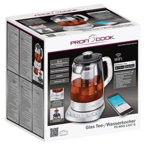 4006160011678 Proficook elektrischer kabelloser Glas-Wasserkocher PC-WKS 1167 PR - Bild 1 von 4