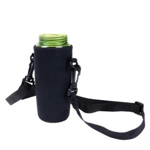 420ml-1500ml Strap Carrier Insulated Bag Holder Cover Water Bottle Cover Travel - Picture 1 of 17
