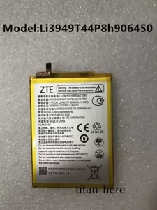 Li3949T44P8h906450 New Original Battery F ZTE Blade 20 Smart V1050/V Smart V2050 - Picture 1 of 1