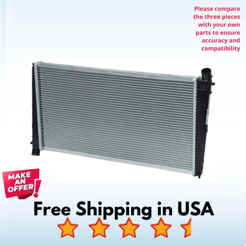 Radiador A/C Fit Volvo S40 1999-2004, Volvo V40 1999-2004 Foto 1 de 1