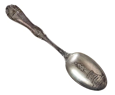 Cuchara de recuerdo Tiffany & Co plata esterlina estatua de la libertad de Nueva York Foto 1 de 4