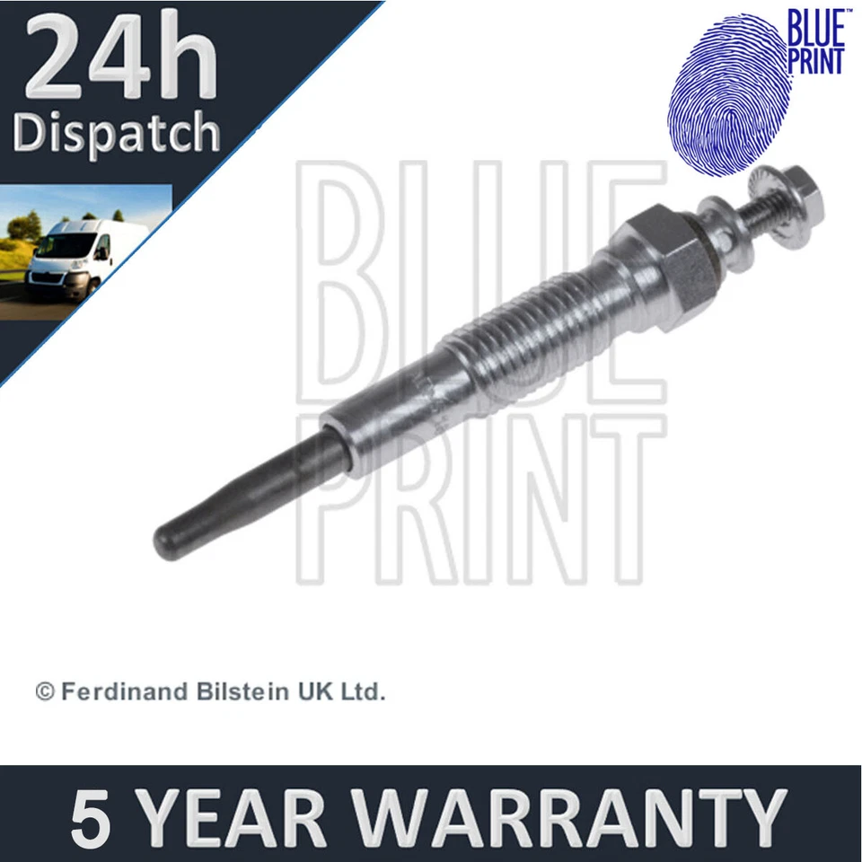 Fits Kia Sportage 1998-2003 2.0 D TD + Other Models Blue Print Glow Plug - Imagem 1 de 2